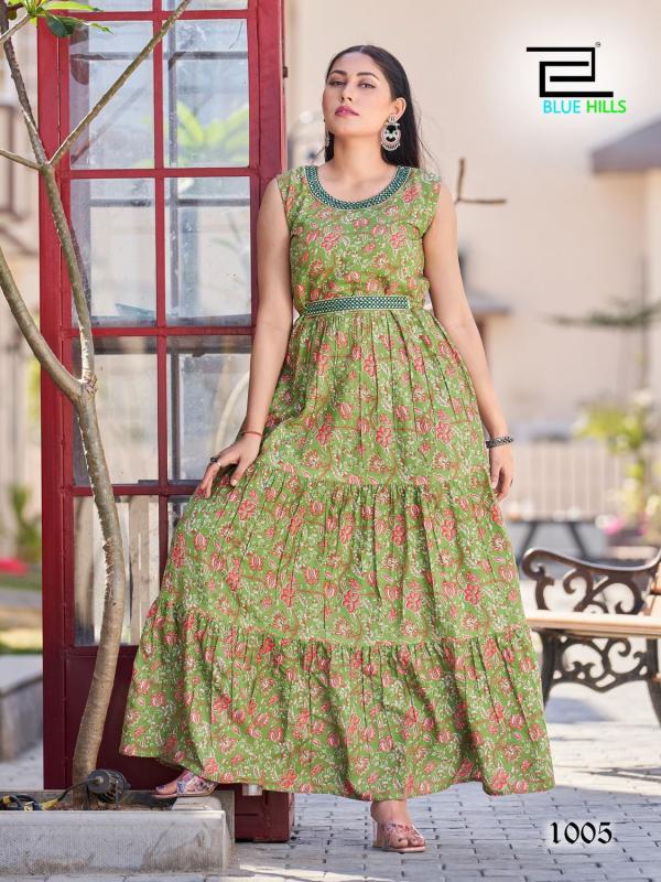 Blue Hills Sunshine Vol 20 Plus Size Designer Anarkali Kurti Collection